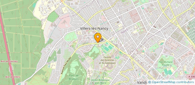 localisation de l'entreprise MADAME CAROLANE ADRIANT  VILLERS-LES-NANCY