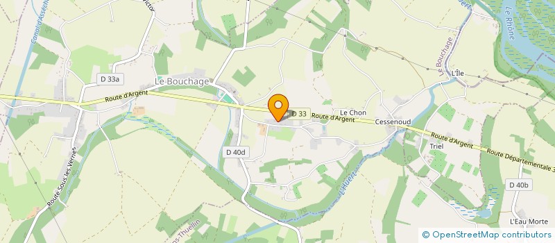 localisation de l'entreprise MADAME CAROLANE CASTIGLIONE  LE BOUCHAGE