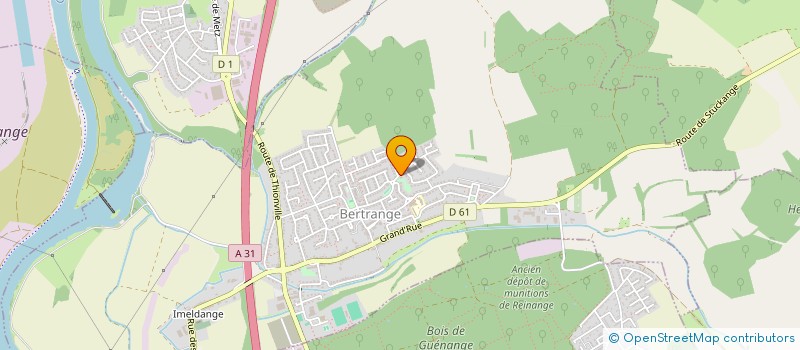 localisation de l'entreprise MADAME CAROLANE LERCH  BERTRANGE