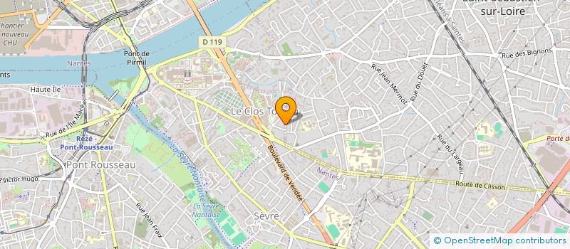 localisation de l'entreprise MADAME CAROLANE RABARIVELO à NANTES