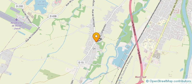 localisation de l'entreprise MADAME CAROLANN CARRERE  MURET