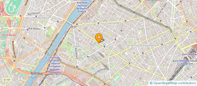 localisation de l'entreprise MADAME CAROLANNE LALAISON  PARIS