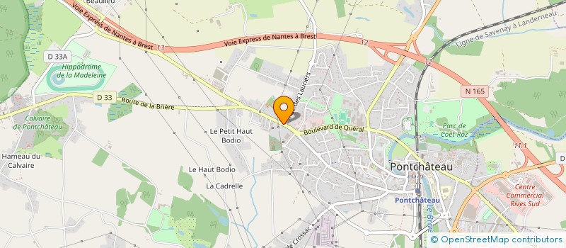 localisation de l'entreprise MADAME CAROLE AERE  PONTCHATEAU