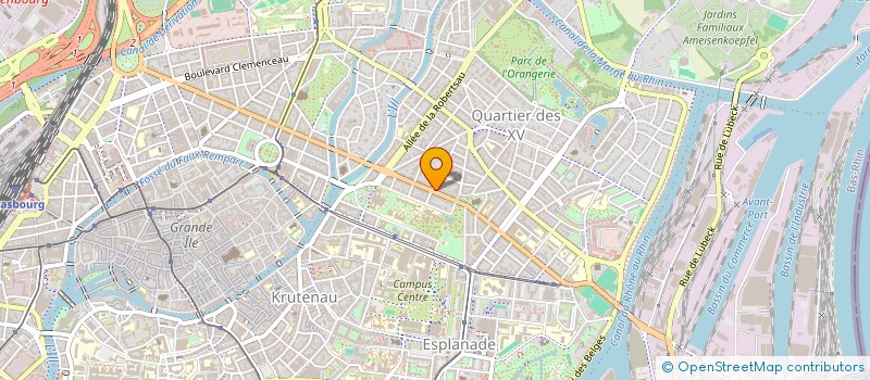 localisation de l'entreprise MADAME CAROLE AFLALO MISSLIN à STRASBOURG