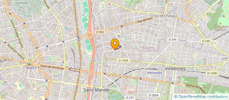 localisation de l'entreprise MADAME CAROLE ALITO  MONTREUIL