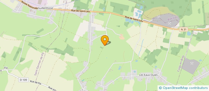 localisation de l'entreprise MADAME CAROLE AMOURET  CUIGY-EN-BRAY