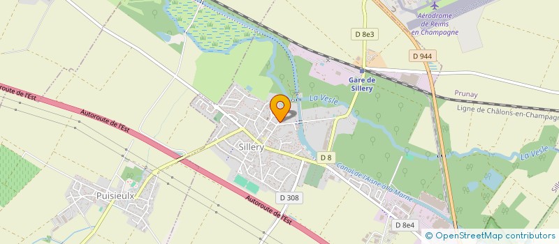 localisation de l'entreprise MADAME CAROLE ANDRIEUX  SILLERY