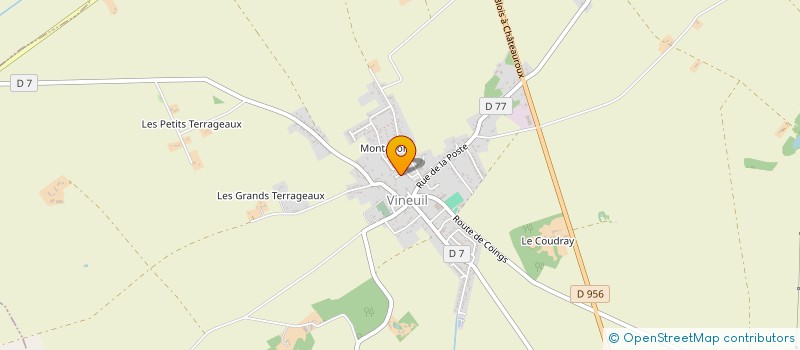 localisation de l'entreprise MADAME CAROLE-ANNE BOULONGNE à VINEUIL