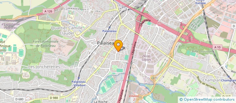 localisation de l'entreprise MADAME CAROLE-ANNE GANTOIS  PALAISEAU