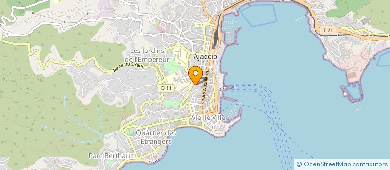 localisation de l'entreprise MADAME CAROLE ANTONA à AJACCIO