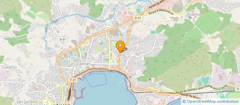 localisation de l'entreprise MADAME CAROLE ARDISSON à AJACCIO