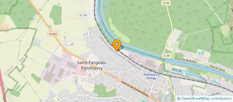 localisation de l'entreprise MADAME CAROLE ARMAND  SAINT-FARGEAU-PONTHIERRY