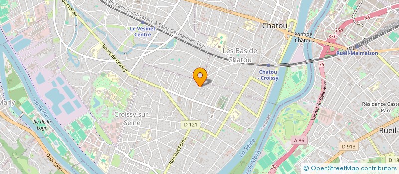 localisation de l'entreprise MADAME CAROLE ASSOUS à CROISSY-SUR-SEINE