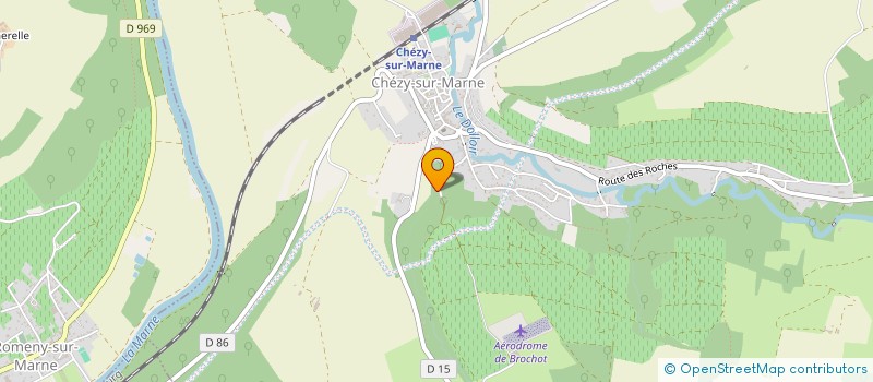 localisation de l'entreprise MADAME CAROLE ASTIER  CHEZY-SUR-MARNE