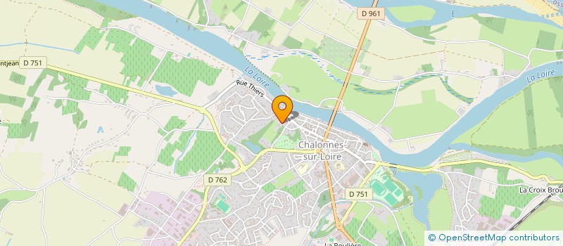 localisation de l'entreprise MADAME CAROLE BABU  CHALONNES-SUR-LOIRE