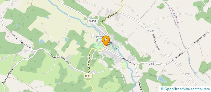 localisation de l'entreprise MADAME CAROLE BACAHRD  SAINT-THEODORIT