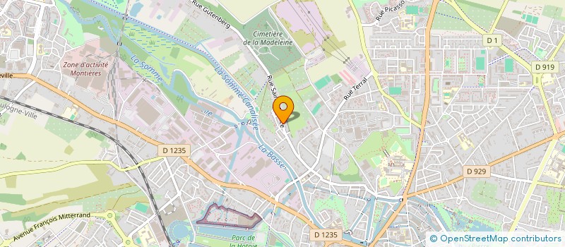 localisation de l'entreprise MADAME CAROLE BAILLEUL  AMIENS