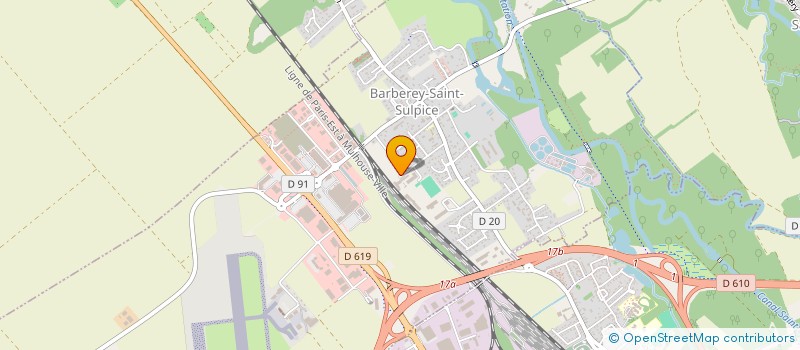localisation de l'entreprise MADAME CAROLE BAKLI  BARBEREY-SAINT-SULPICE
