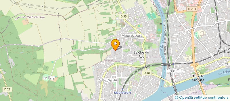 localisation de l'entreprise MADAME CAROLE BALCAEN  MAURECOURT