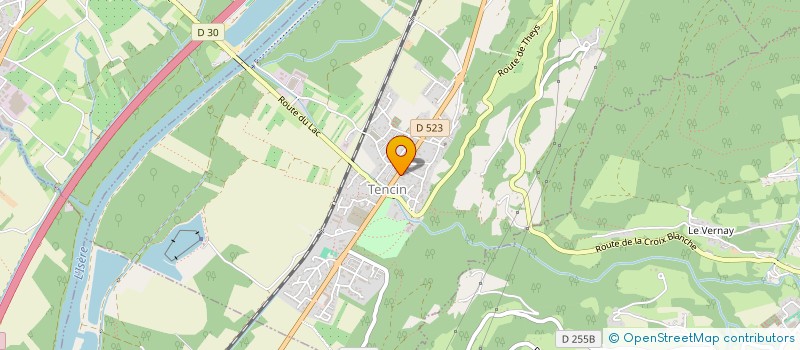 localisation de l'entreprise MADAME CAROLE BARD  TENCIN