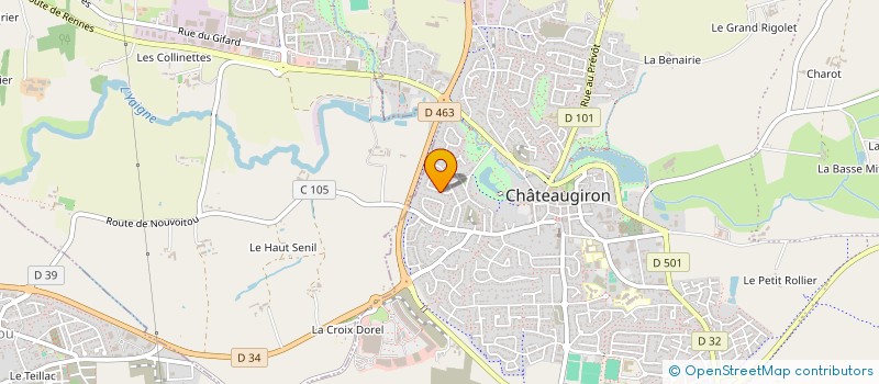 localisation de l'entreprise MADAME CAROLE BARRE  BRECE