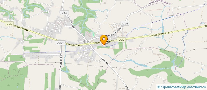 localisation de l'entreprise MADAME CAROLE BARRIER  HINX