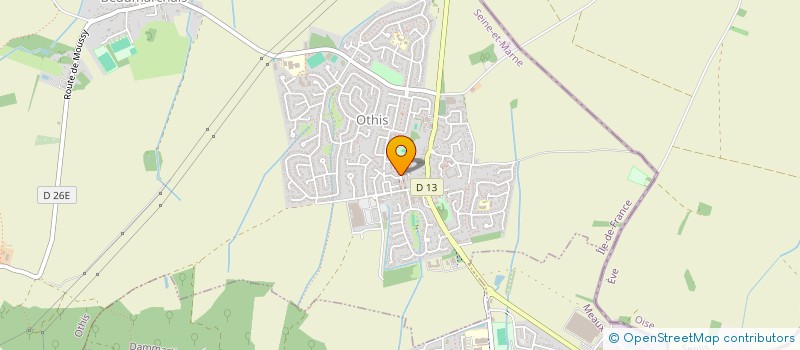 localisation de l'entreprise MADAME CAROLE BAUBANT  OTHIS