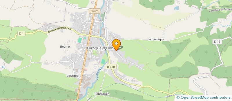 localisation de l'entreprise MADAME CAROLE BAUZA à LAROQUE D'OLMES