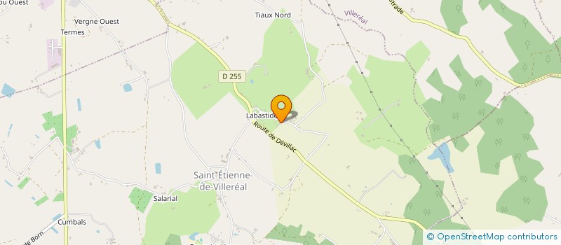 localisation de l'entreprise MADAME CAROLE BAZZOLI  SAINT-ETIENNE-DE-VILLEREAL