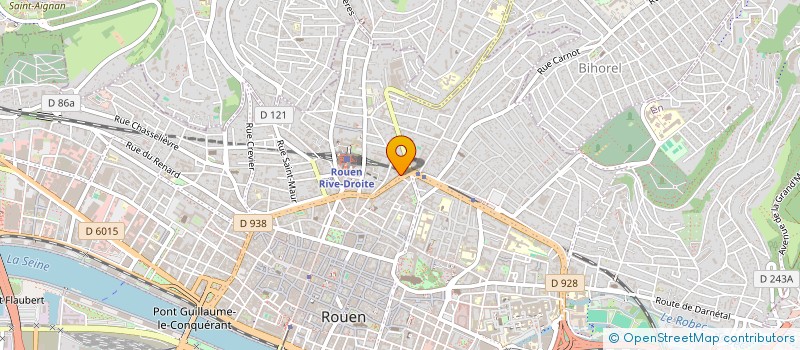 localisation de l'entreprise MADAME CAROLE BEAU à ROUEN