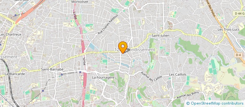 localisation de l'entreprise MADAME CAROLE BEAUMONT à MARSEILLE
