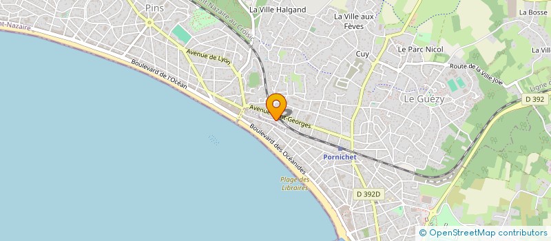 localisation de l'entreprise MADAME CAROLE BECAM à LA BAULE-ESCOUBLAC