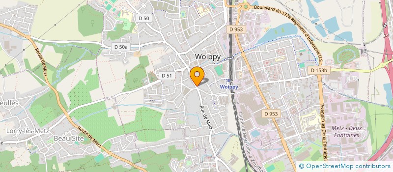 localisation de l'entreprise MADAME CAROLE BECKER  AMANVILLERS