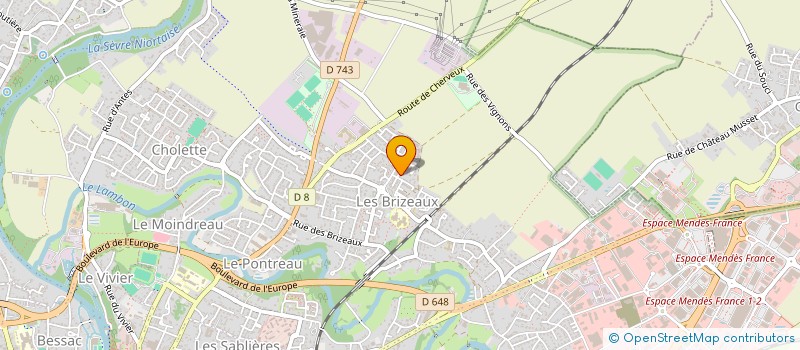 localisation de l'entreprise MADAME CAROLE BEFIDIMANANA à NIORT