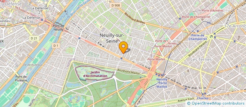localisation de l'entreprise MADAME CAROLE BENATTAR à NEUILLY-SUR-SEINE
