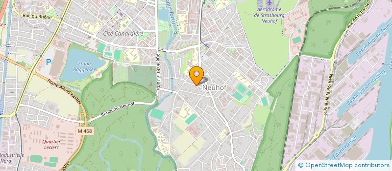 localisation de l'entreprise MADAME CAROLE BENGA MENYE à STRASBOURG