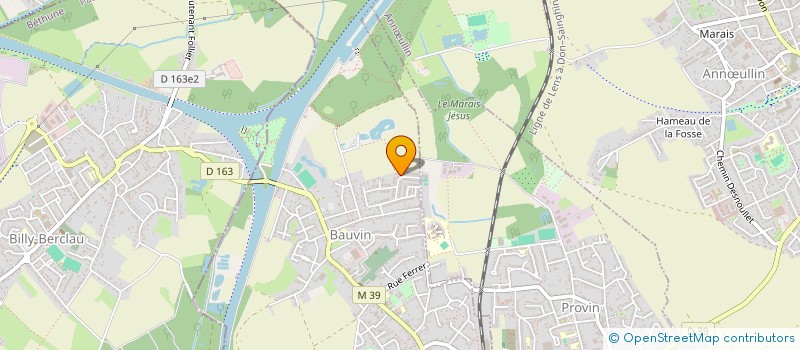 localisation de l'entreprise MADAME CAROLE BERNARD  BAUVIN