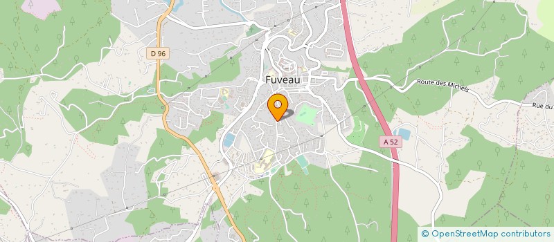 localisation de l'entreprise MADAME CAROLE BERNARD  FUVEAU