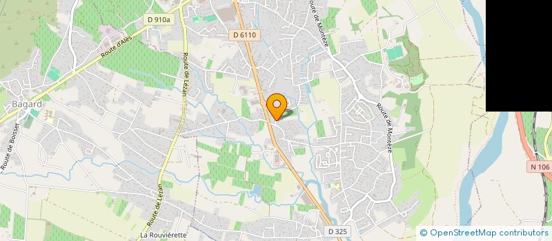 localisation de l'entreprise MADAME CAROLE BERNARDIN  SAINT-PRIVAT-DES-VIEUX