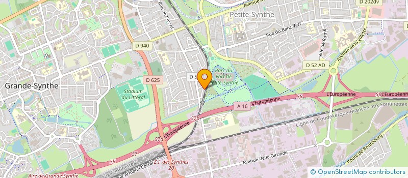 localisation de l'entreprise MADAME CAROLE BERTAUX à DUNKERQUE