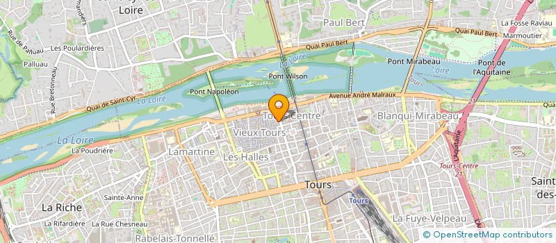 localisation de l'entreprise MADAME CAROLE BERTHET  TOURS