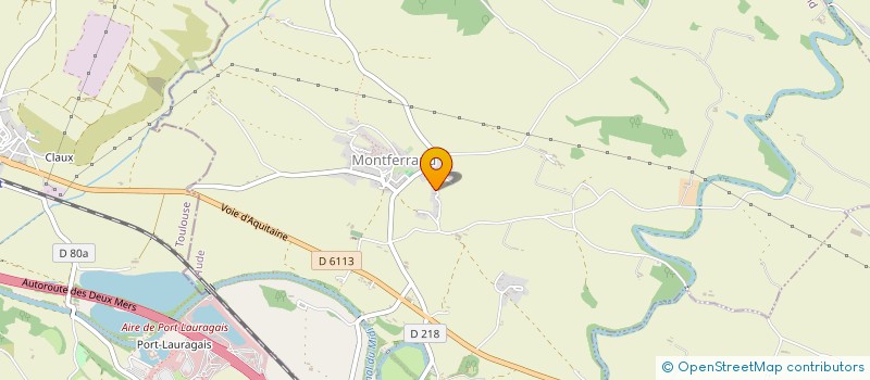 localisation de l'entreprise MADAME CAROLE BERTRAND  MONTFERRAND