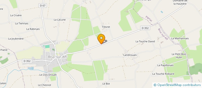 localisation de l'entreprise MADAME CAROLE BESSON à BRUC-SUR-AFF