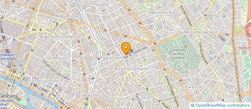 localisation de l'entreprise MADAME CAROLE BIGIELMAN  PARIS