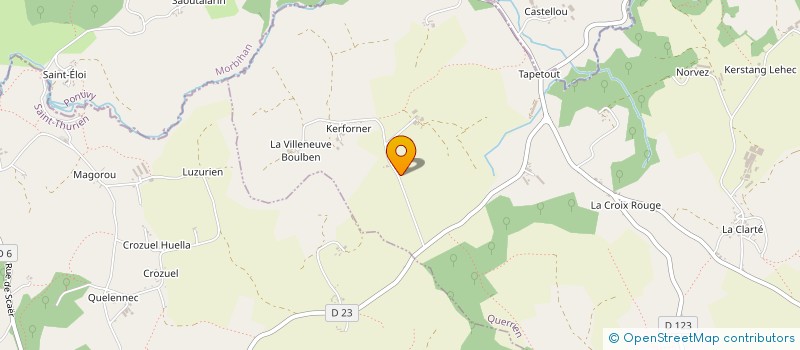 localisation de l'entreprise MADAME CAROLE BIHAN  QUERRIEN