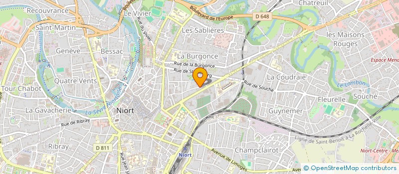 localisation de l'entreprise MADAME CAROLE BIJOU à NIORT