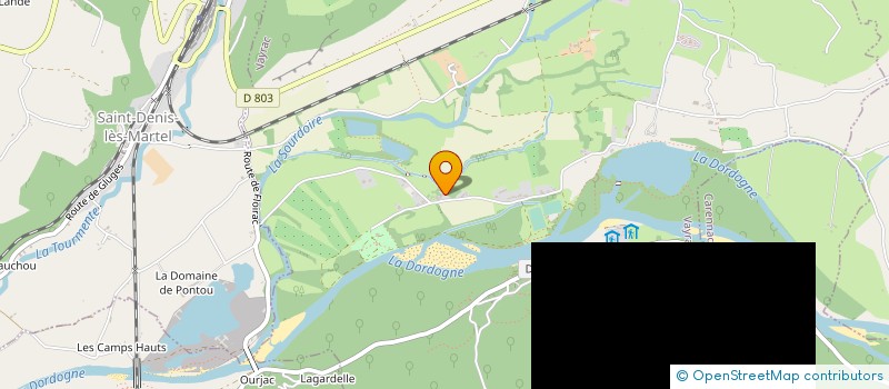 localisation de l'entreprise MADAME CAROLE BINET  VAYRAC