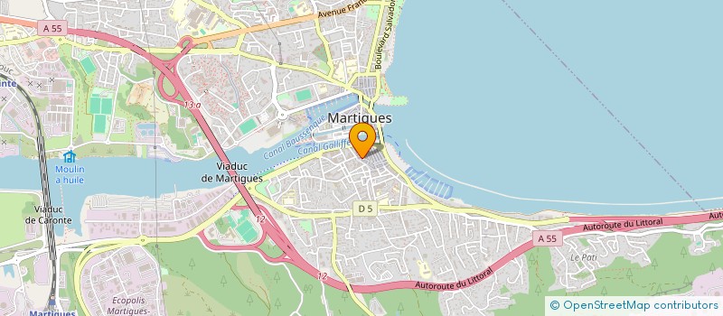 localisation de l'entreprise MADAME CAROLE BISIO  MARTIGUES