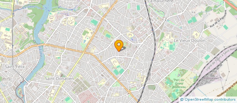 localisation de l'entreprise MADAME CAROLE BIVAUD  NANTES