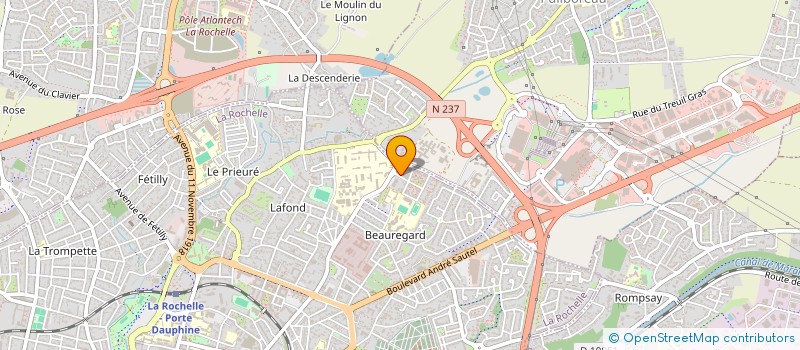 localisation de l'entreprise MADAME CAROLE BLONDEL  LA ROCHELLE